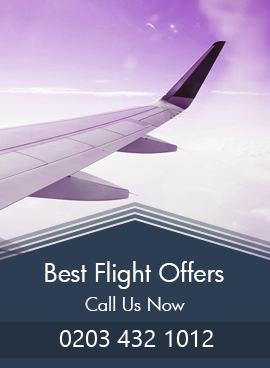 For Flight Offers Call 0203 432 1012